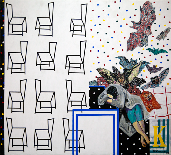 El-sueño-de-la-razón-produce-monstruos-según-Goya_Acrílico-sobre-lienzo-180x200-cm-2007